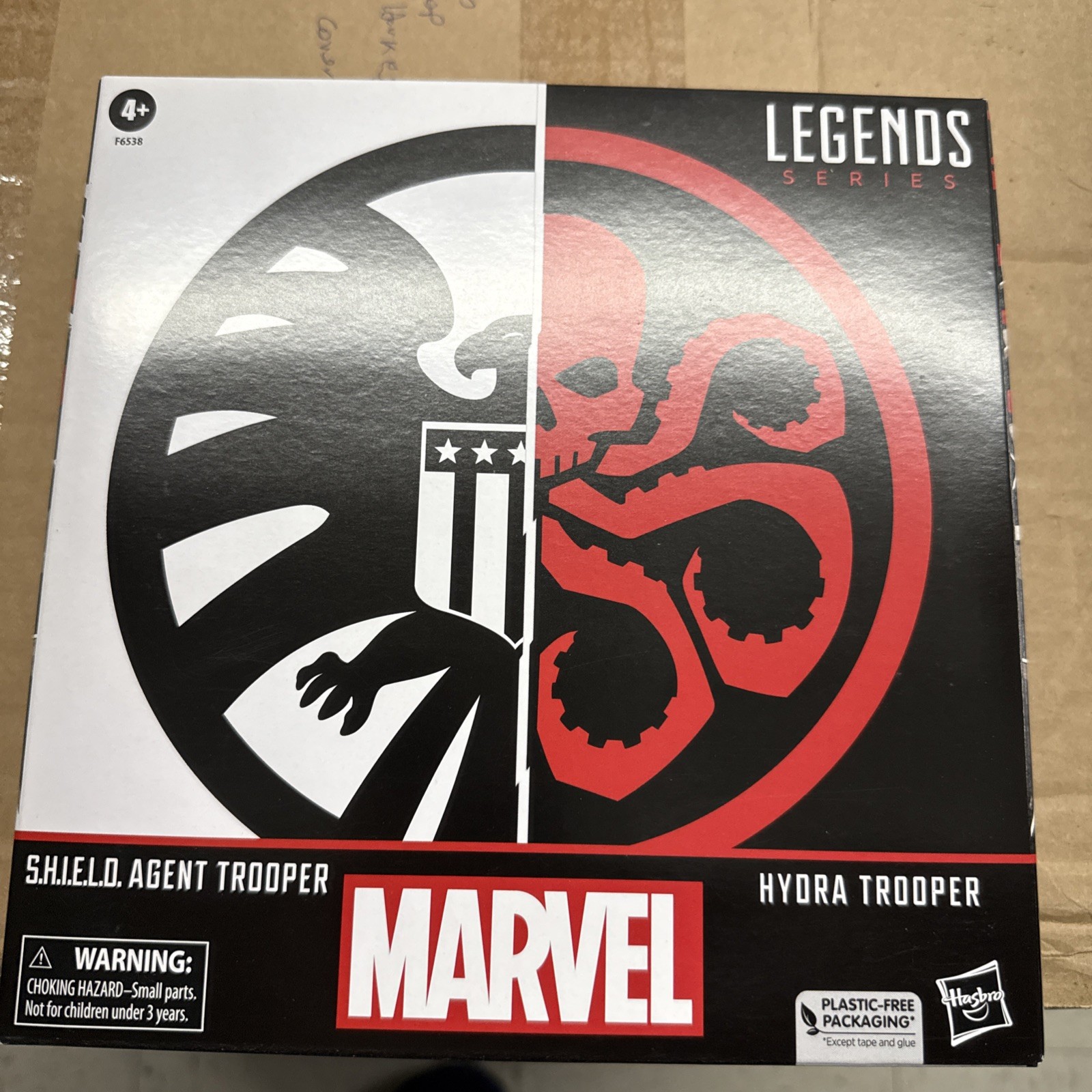 NEW – Marvel Legends 6&Prime; SHIELD Agent Hydra Trooper 2-Pack -In Hand Exclusive