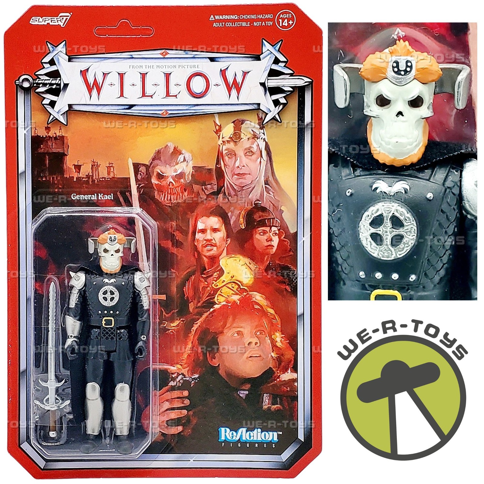 Willow General Kael ReAction Figure Super7 82398