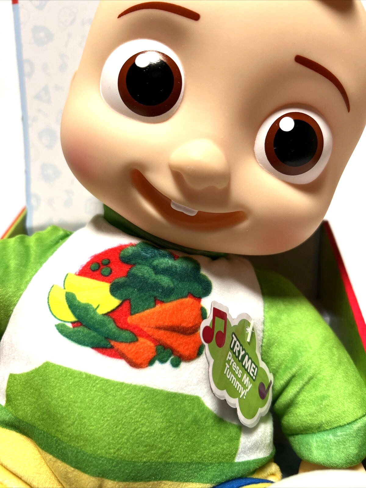 CoComelon Snack Time Interactive JJ Doll Plays Yes Yes Vegetables Song 2022 New