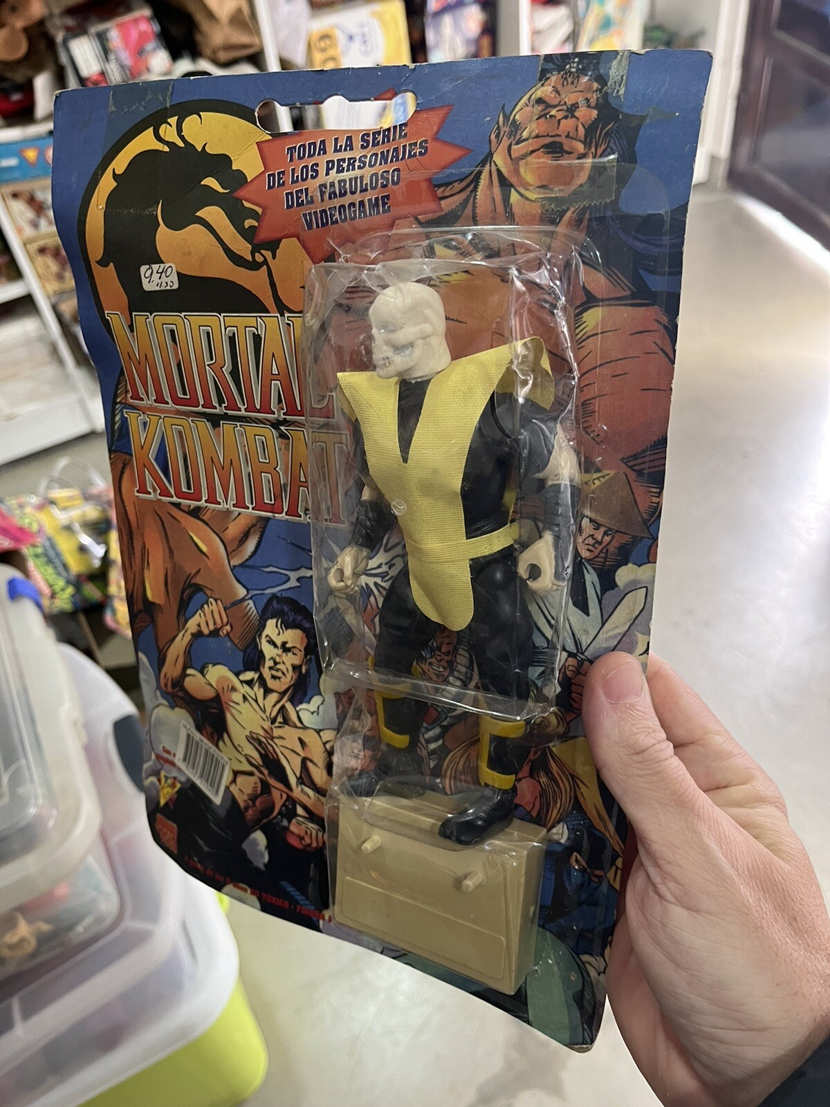 Mortal Kombat Scorpion Moc Jocsa Argentina Muy Raro