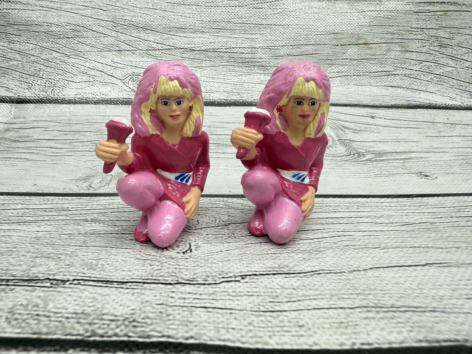 Jem of Jem And The Holograms, PVC Figure, Sitting Pose Set Of 2
