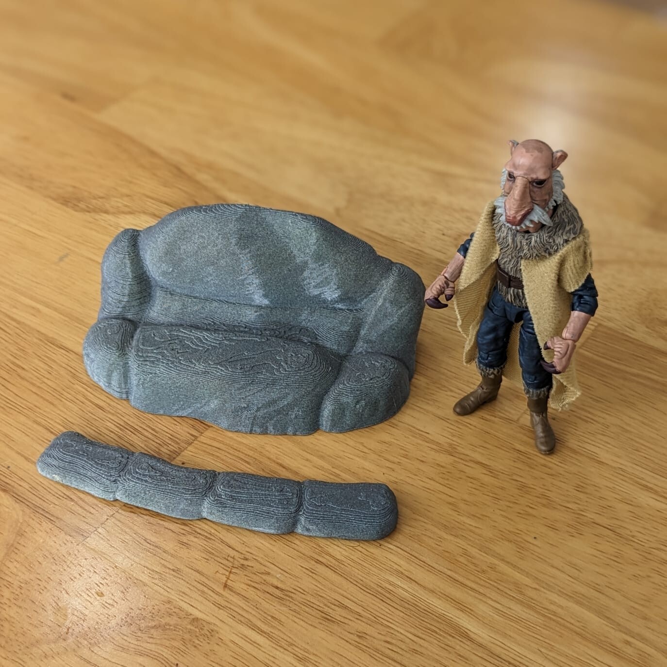 Jabba&rsquo;s Throne Room Couch and Cushion for 6 IN (1:12) Figure Diorama