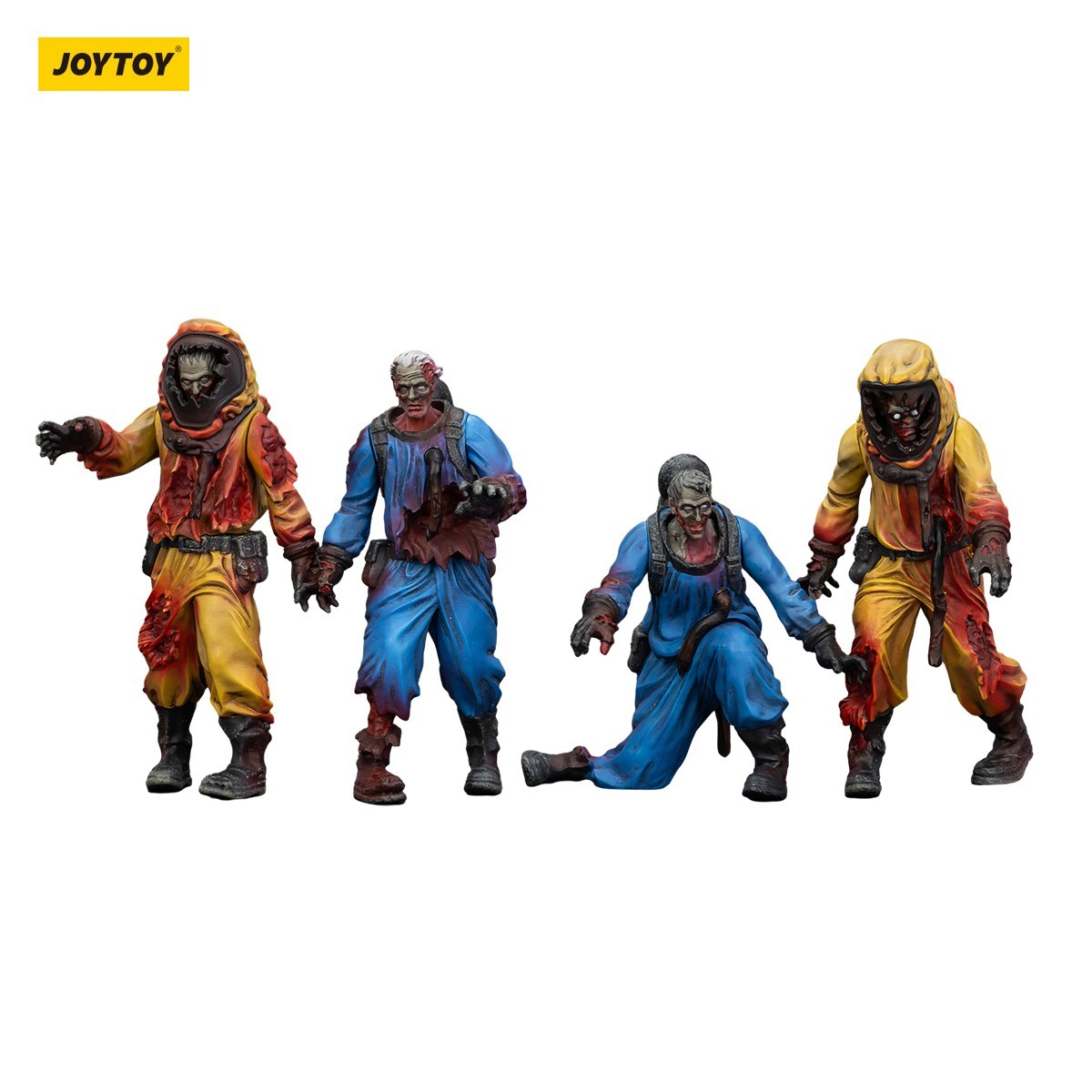 JOYTOY 1:25 action figures Dark Source Zombie Figure Biochemical Lab Team