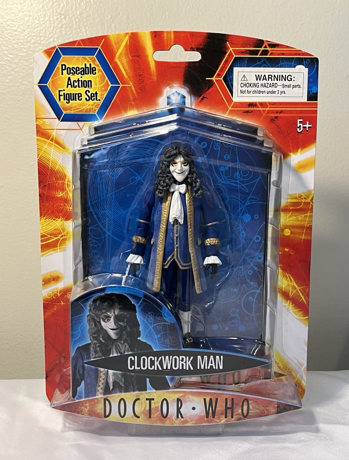Doctor Who Clockwork Man Series 2 Blue Coat Action Figure BBC New