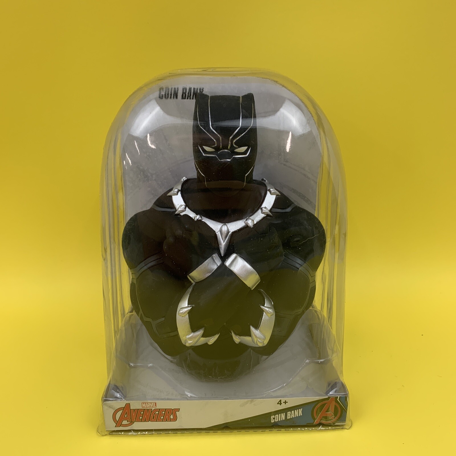 Marvel Avengers Black Panther Collectible Coin Bank Wakanda Comic Book Heroes