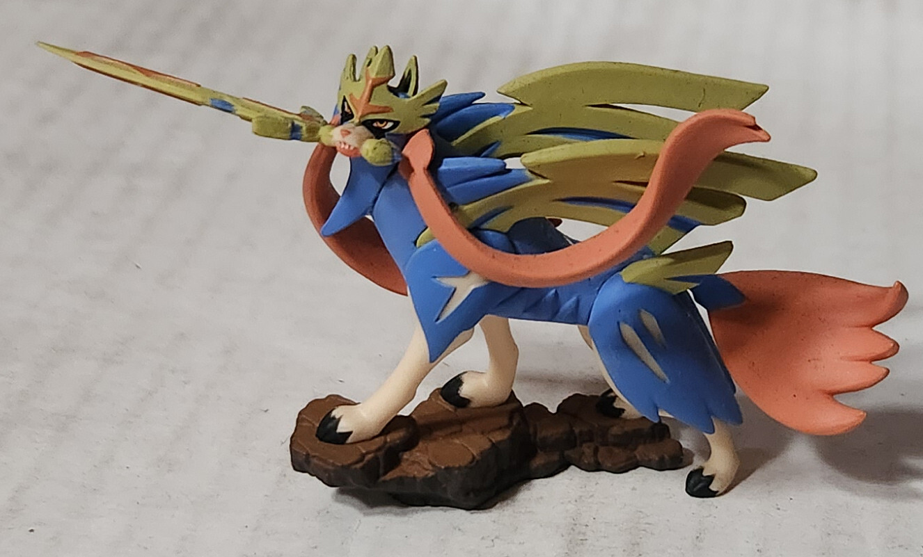 2023 POKEMON OFFICIALLY LICENSED 3&Prime; ZACIAN FIGURE FROM CROWN ZENITH