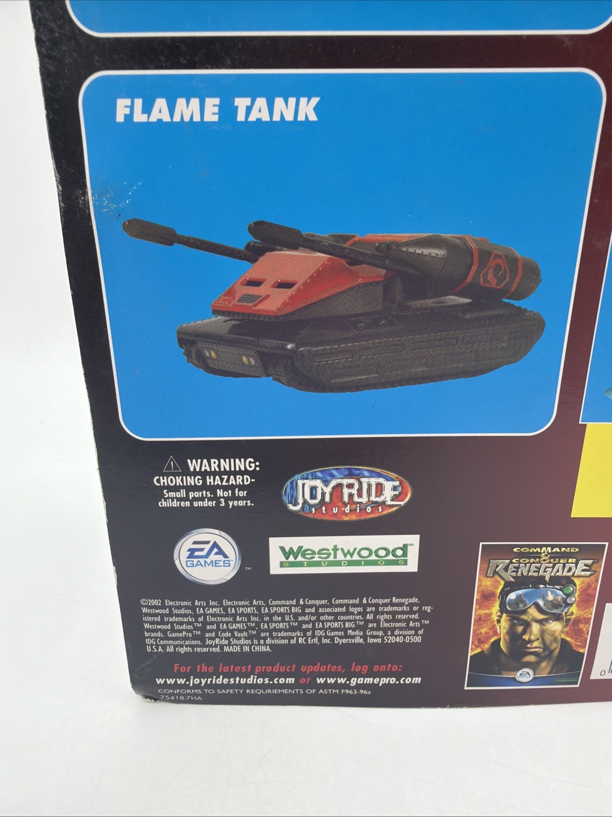 Command & Conquer Renegade Mammoth Tank W/10 Soldiers GamePro Presents NEW RARE