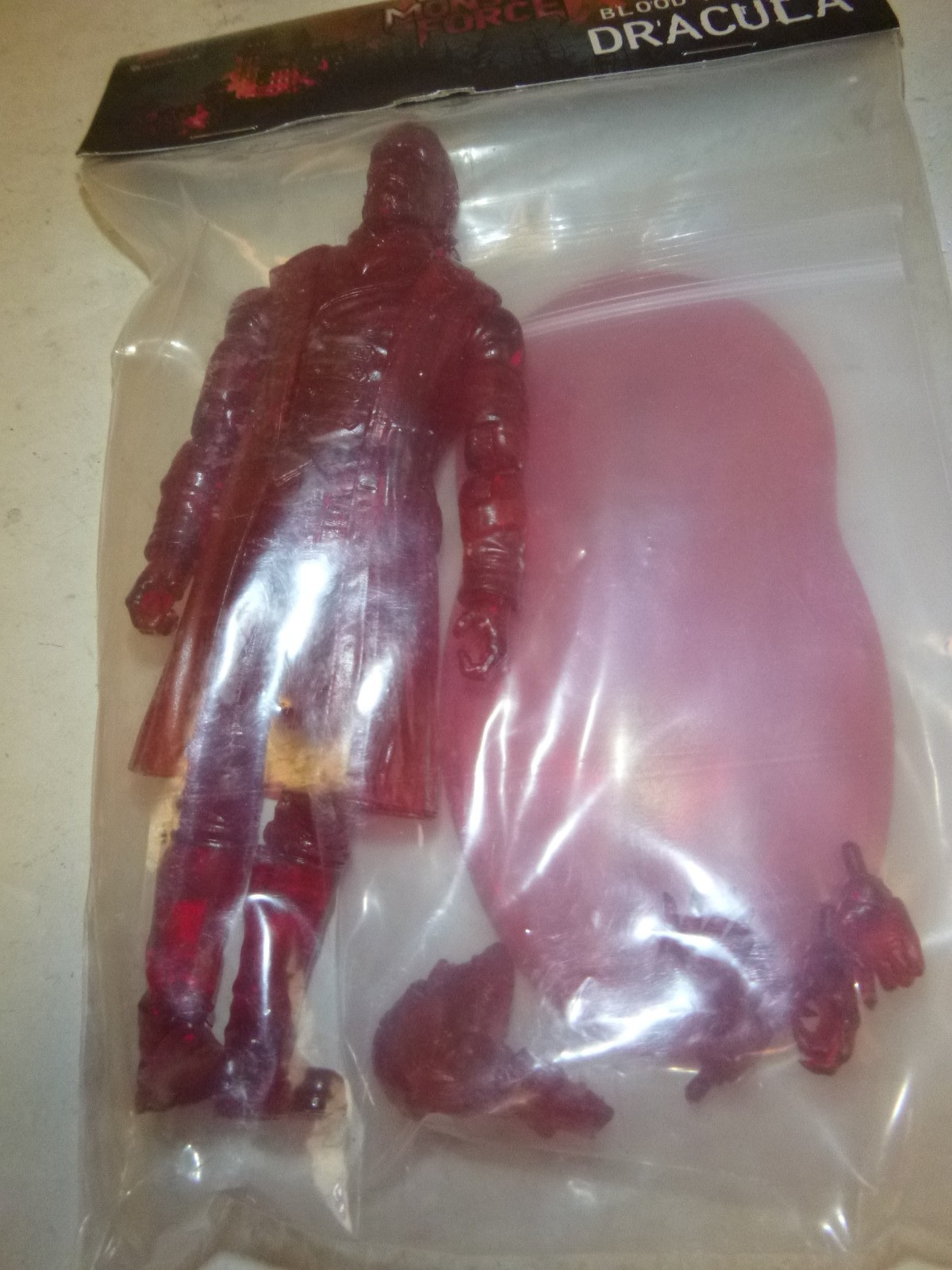 NEW 6&Prime; exclusive translucent red Blood Prince Dracula Operation Monster Force