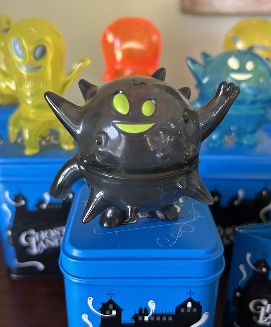 Super 7 Ghost Land 3” Mini Figures & Tins Lot of 6 Blowfish Bump Stiff Peg-Leg