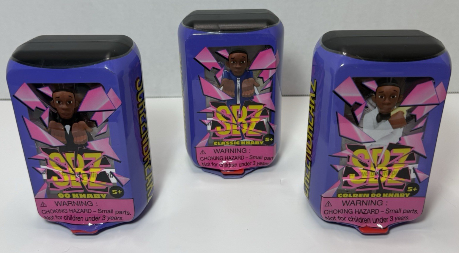 ScreenBreakZ GamerZ SBZ New Unopened Classic Khaby, 00 Khaby, Golden 00 Khaby