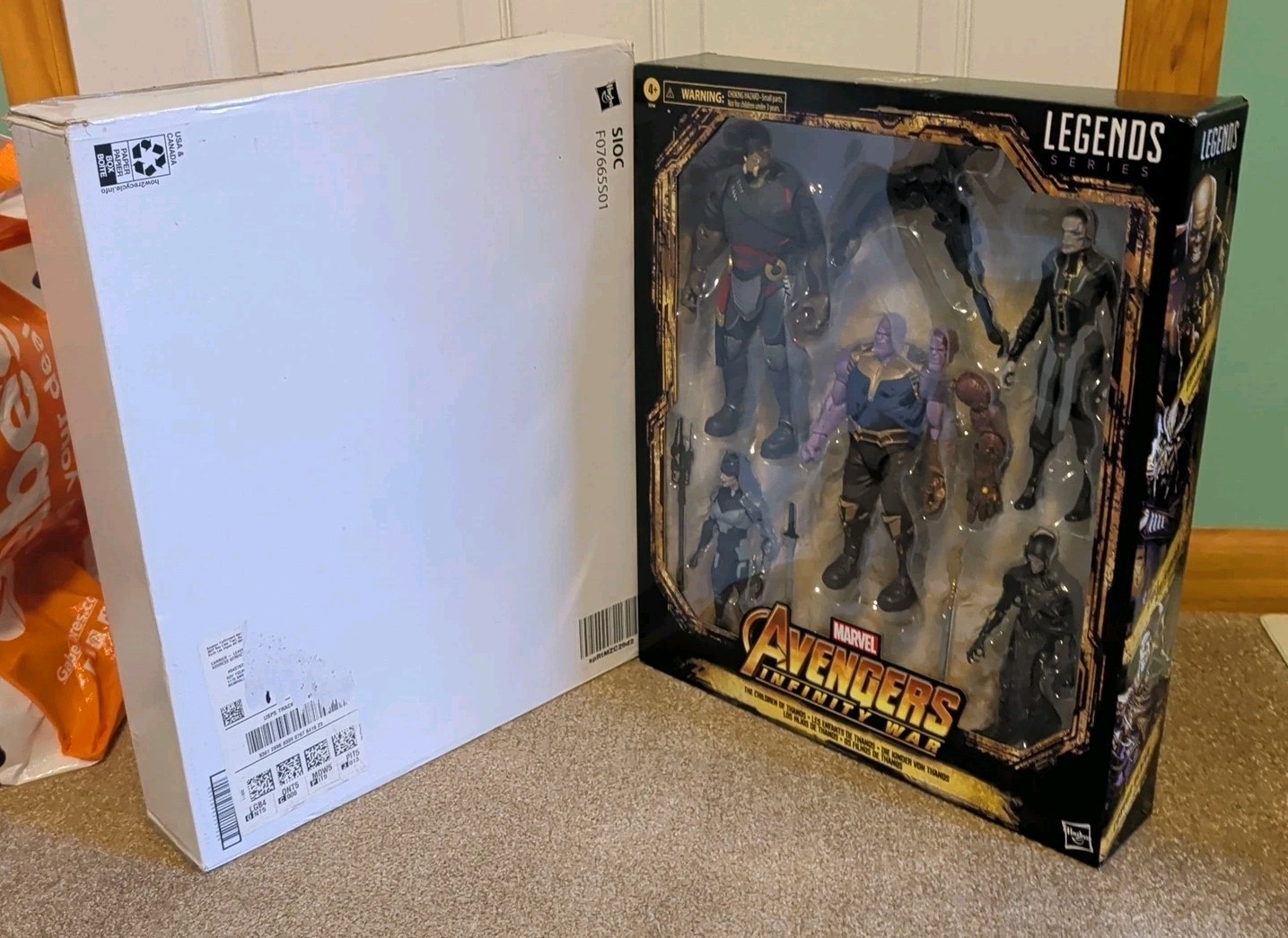 Marvel Legends Avengers Infinity War Children Of Thanos 5-Pack. NOB Exclusive.
