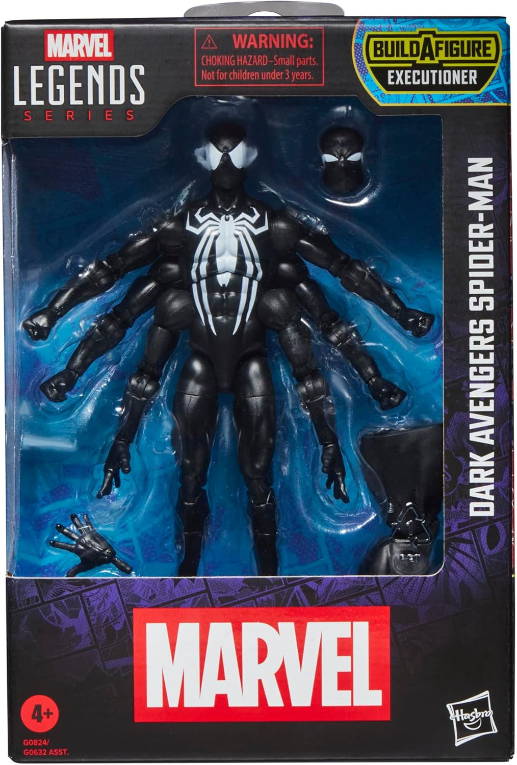 Marvel Legends Dark Avengers Spider-Man 6-Inch Collectible Action Figure