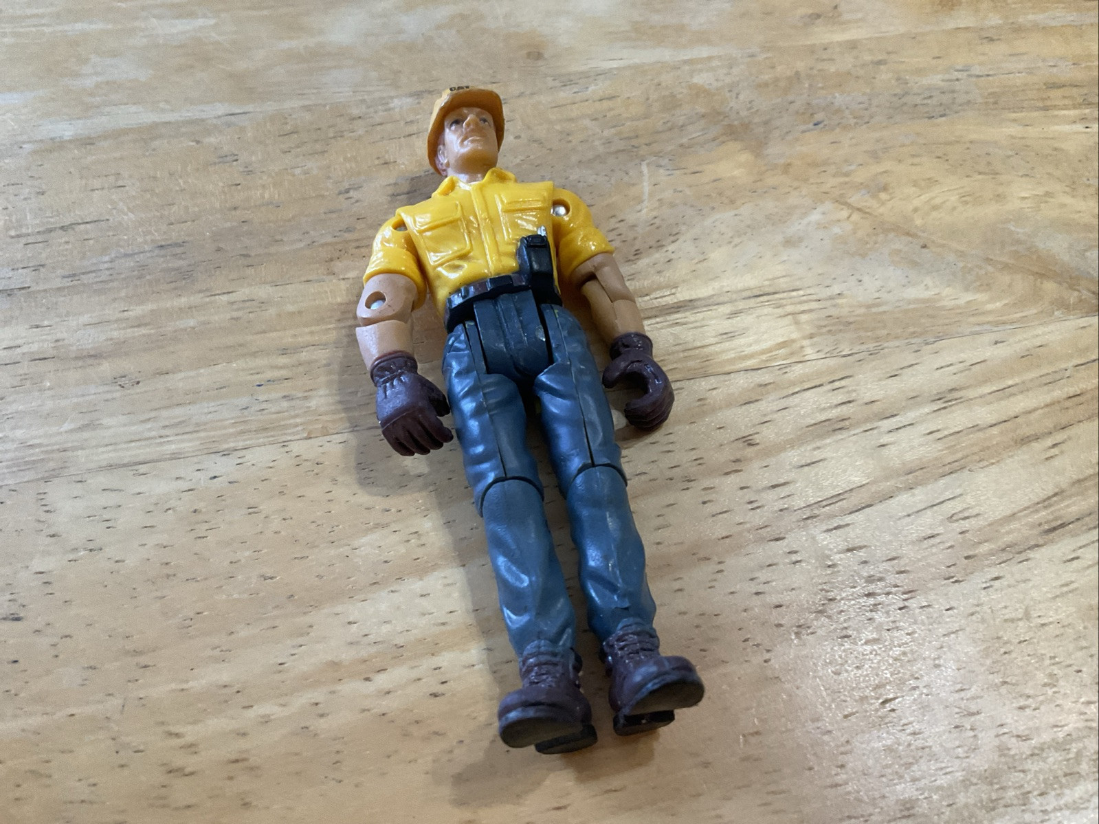 Toy State Caterpillar Cat Construction Heavy Equipment Operator Driver Figure