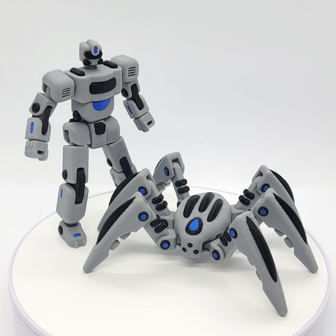 Crawler | Robot Mech Action Figure | 3D Printed Articulated Animal Toy