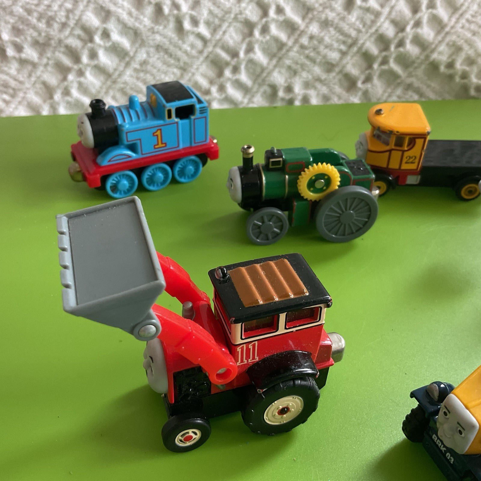 6-Thomas &Friends Push Pull Vehicles Lot Butch Isobella Jack Trevor Ned Thomas