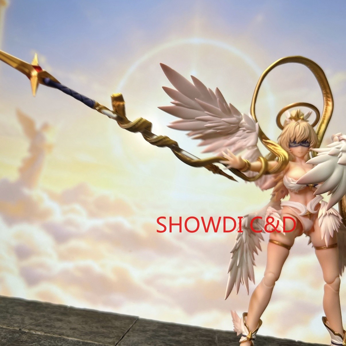 1/12 Custom Wired Ribbon For 6 » Snail Shell Angel Angela Action Figure