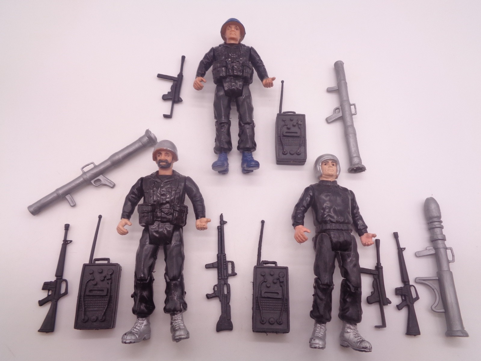 Vintage REMCO 1981 SGT ROCK BAD GUYS Figure & Accessories Lot