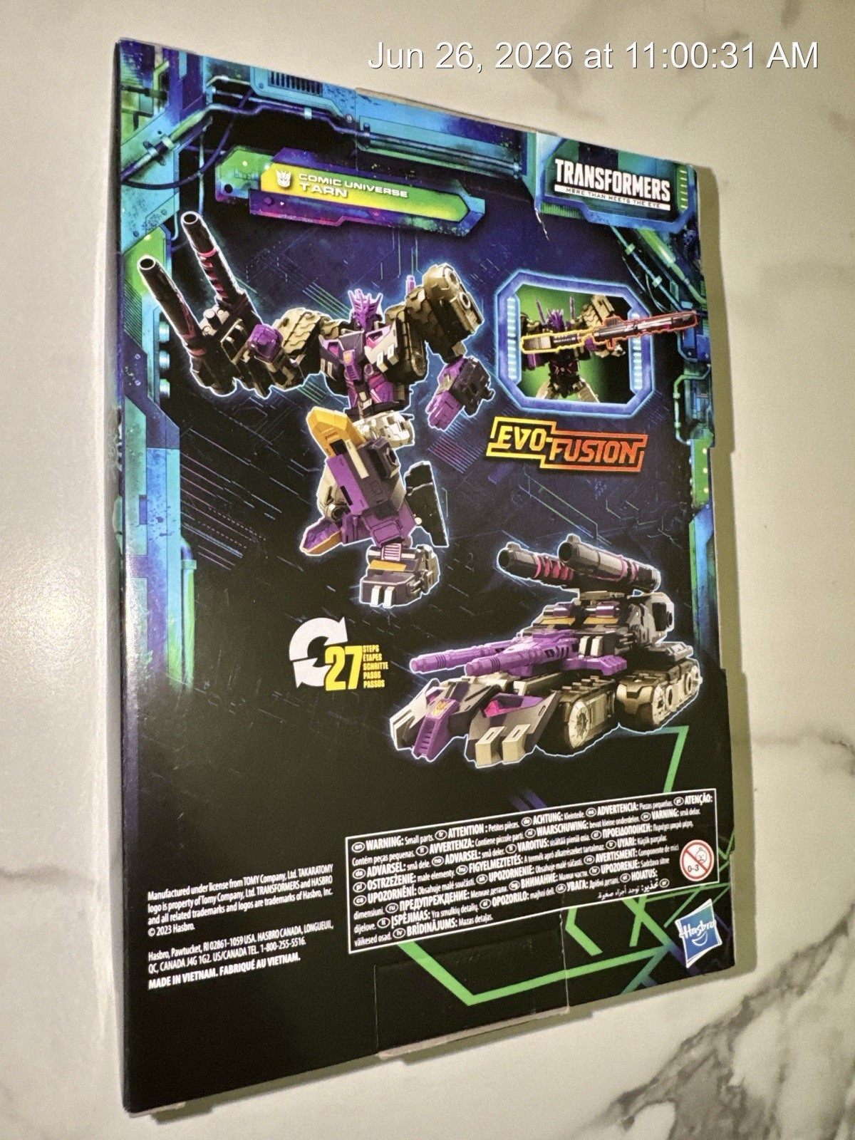 Comic Universe Tarn (Voyager Class) Transformers Legacy Evolution NIB