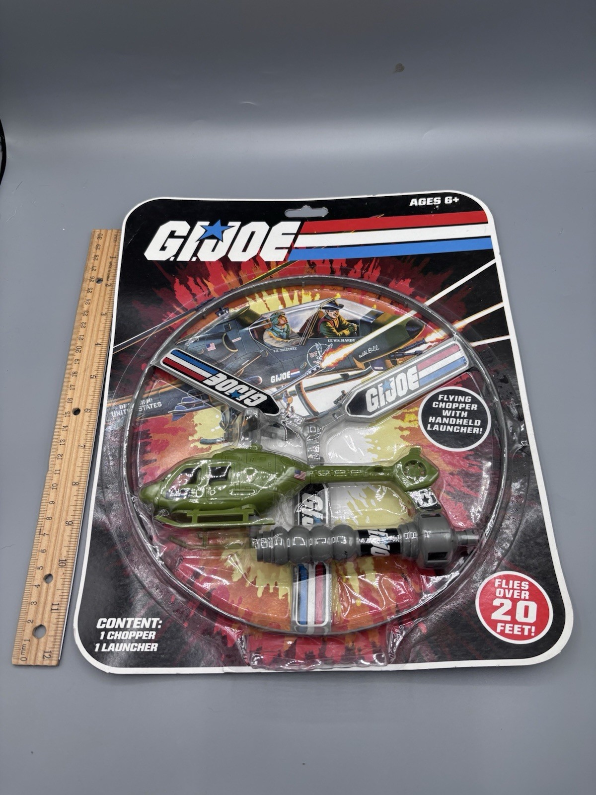 2021 G.I. Joe Flying Chopper & Handheld Launcher Sealed