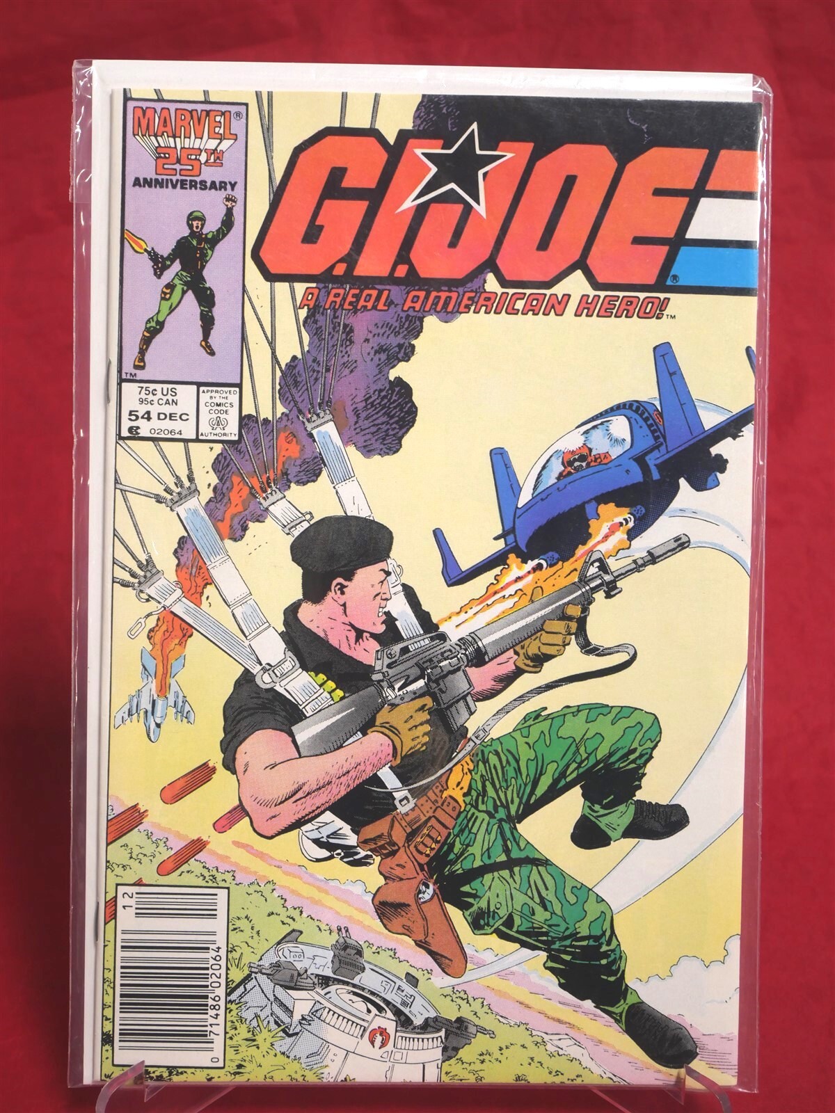 GI Joe Comic Book ARAH Issue #54 Marvel Comics Group A Real American Hero