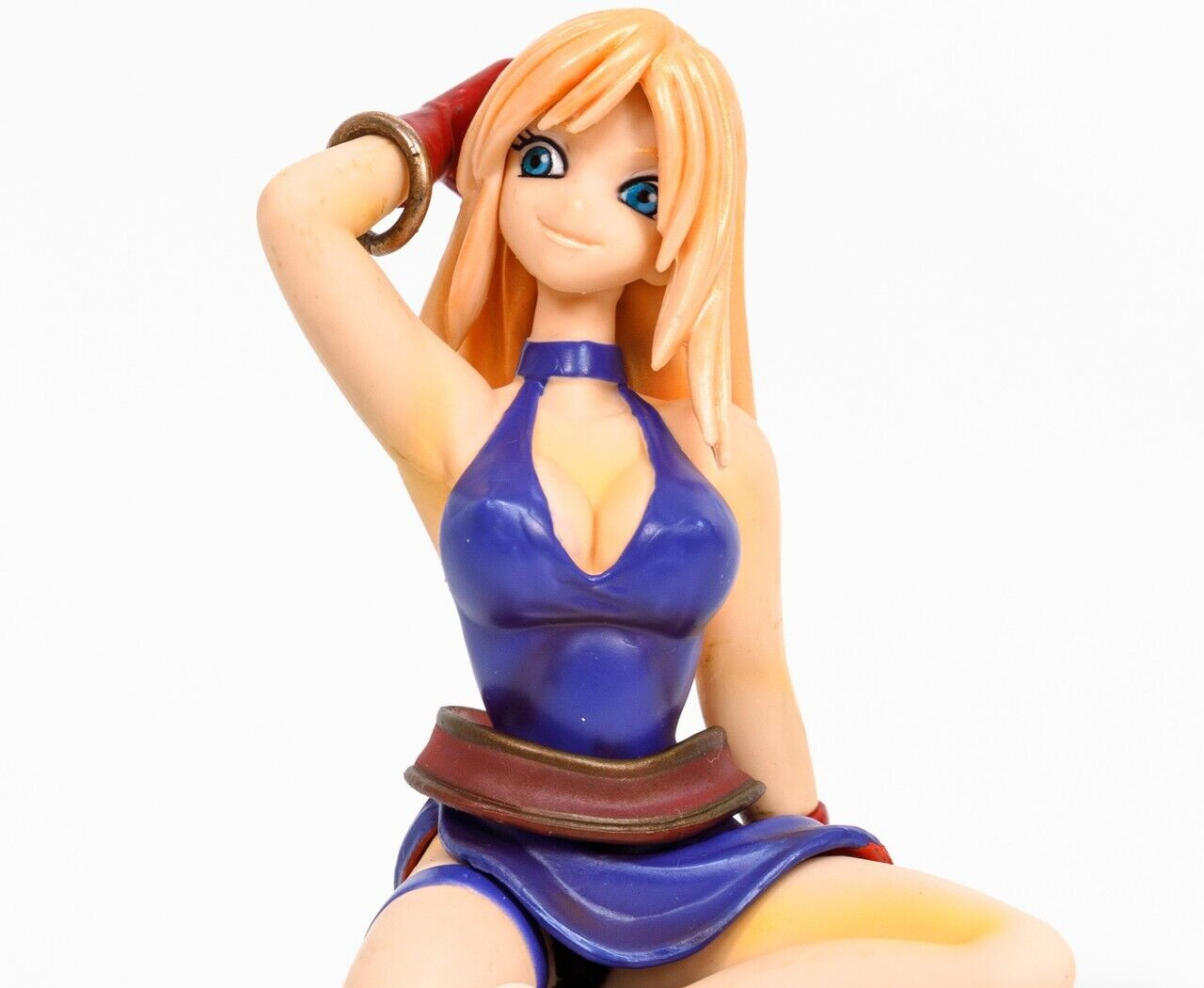 Yujin SRDX Garou: Mark of the Wolves Bonne Jenet PVC Statue MINT-NEW
