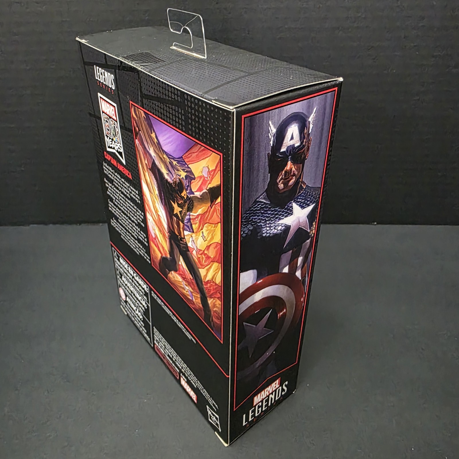 Hasbro Marvel Legends 80 Years Classic Captain America 6&Prime; Actuon Figure NIB