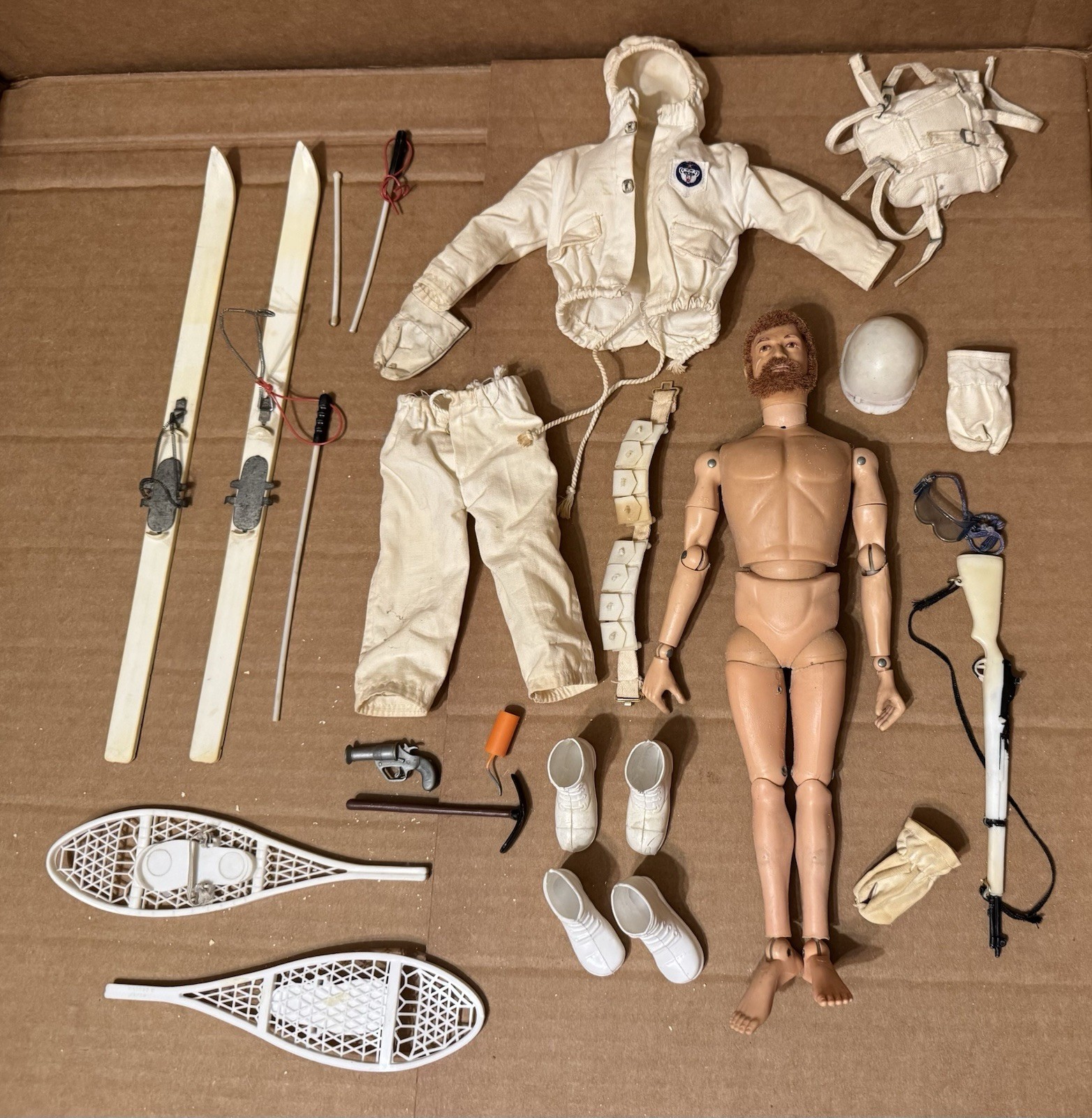 Vintage GI Joe Fight For Survival Arctic Explorer Alaska Defense Snow Lot, Japan