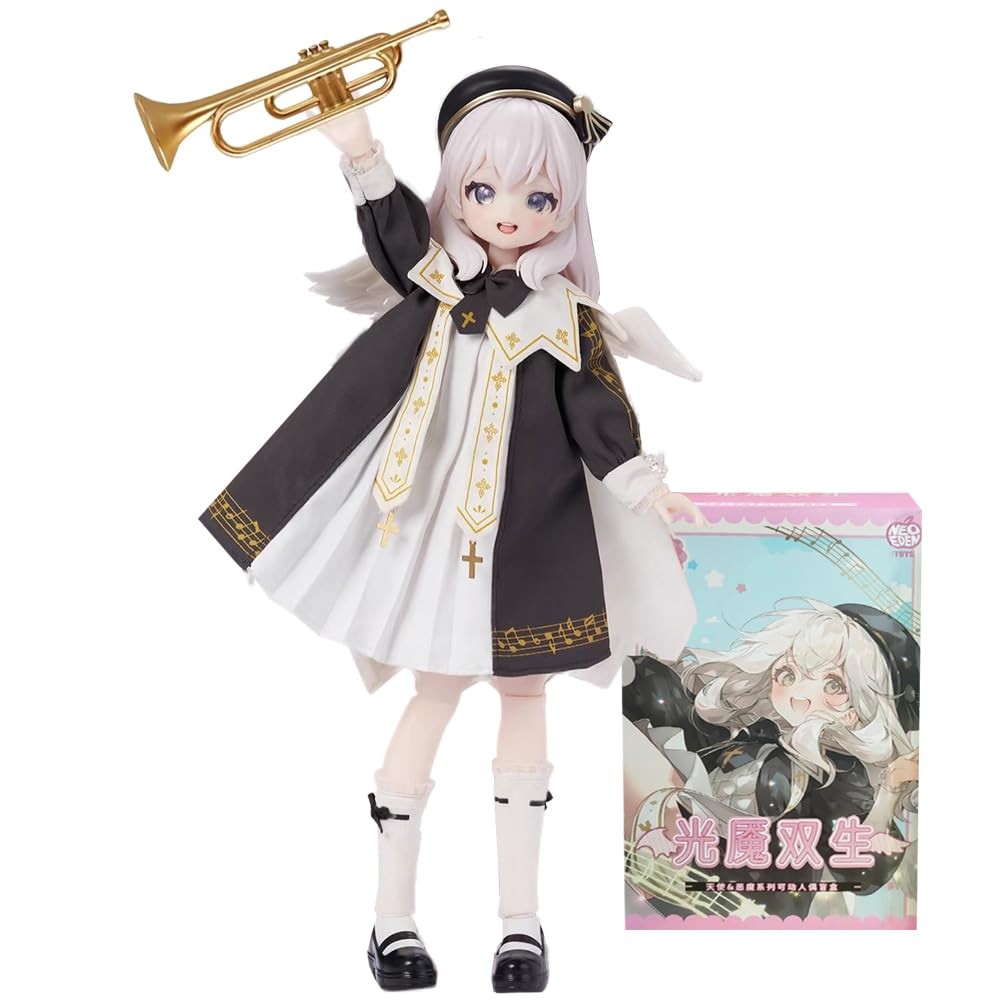 Light Nightmare Twins Series Mini 1/6 BJD Dolls 22CM Cute Action Figures Coll…
