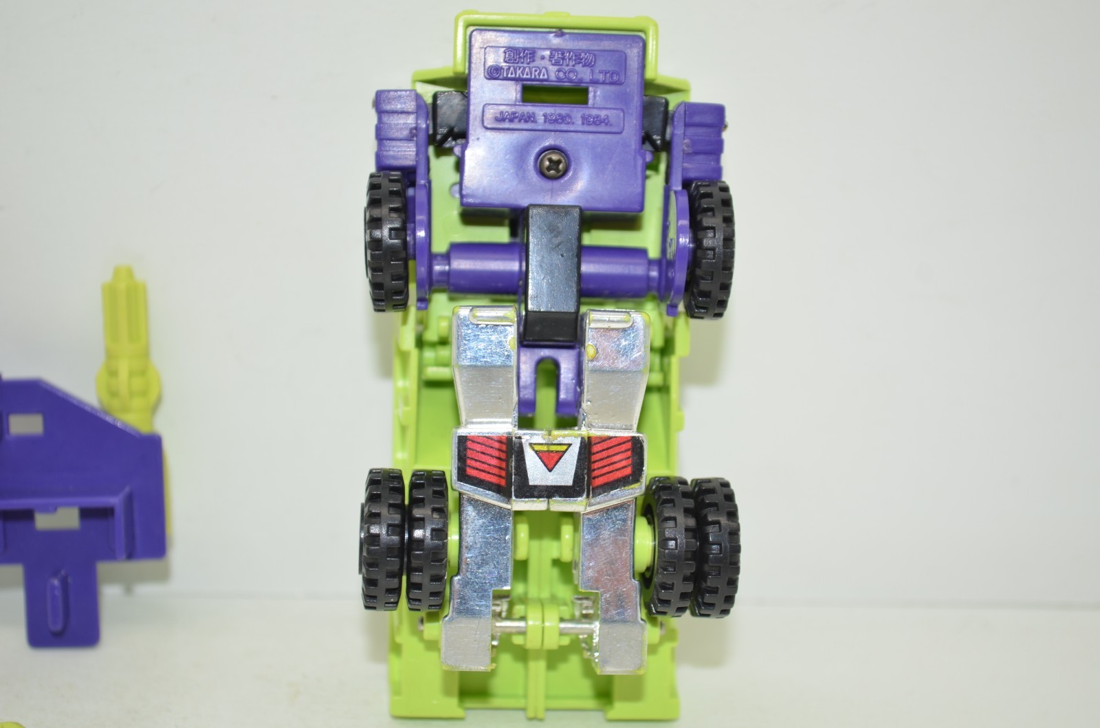 Original G1 Transformers Constructicon LONG HAUL Near COMPLETE Devastator Follow