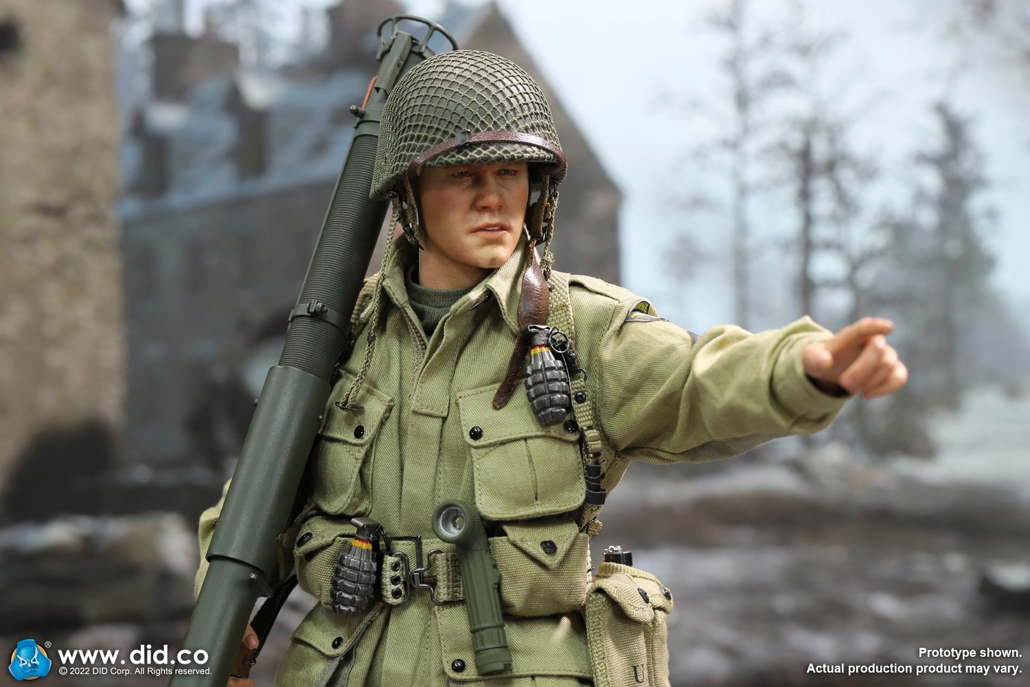 DID 1/6 Scale WWII US 101st Airborne Division Ryan 2.0 Deluxe Figure A80161S