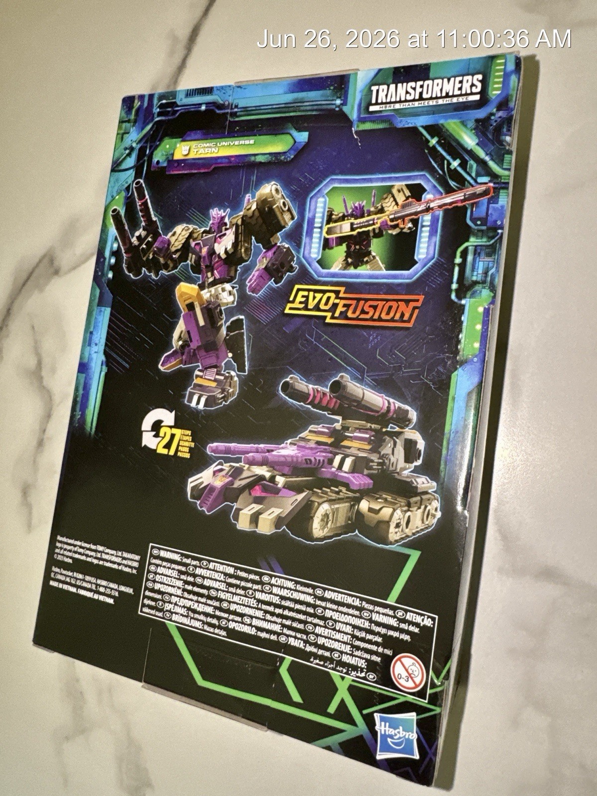 Comic Universe Tarn (Voyager Class) Transformers Legacy Evolution NIB