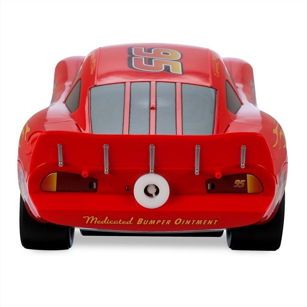 Disney Store Official Lightning Mcqueen Bubble-Blowing Remote Control Car – 2.4G