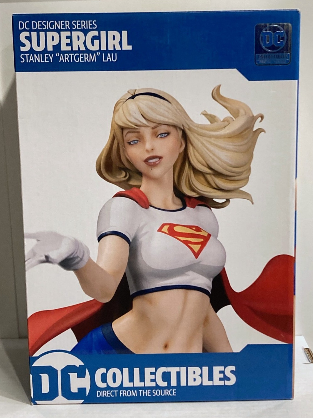 Sealed DC Comics Designer Series Stanley Lau Supergirl 15&Prime; Statue LE #2018/5000