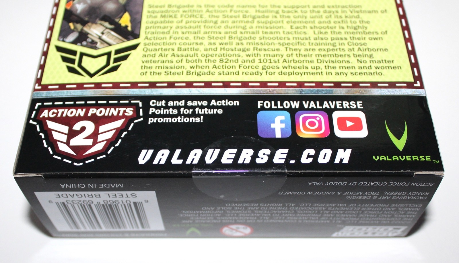 STEEL BRIGADE Female Action Figure VALAVERSE ACTION FORCE 03-04 6&Prime; Scale 1/12