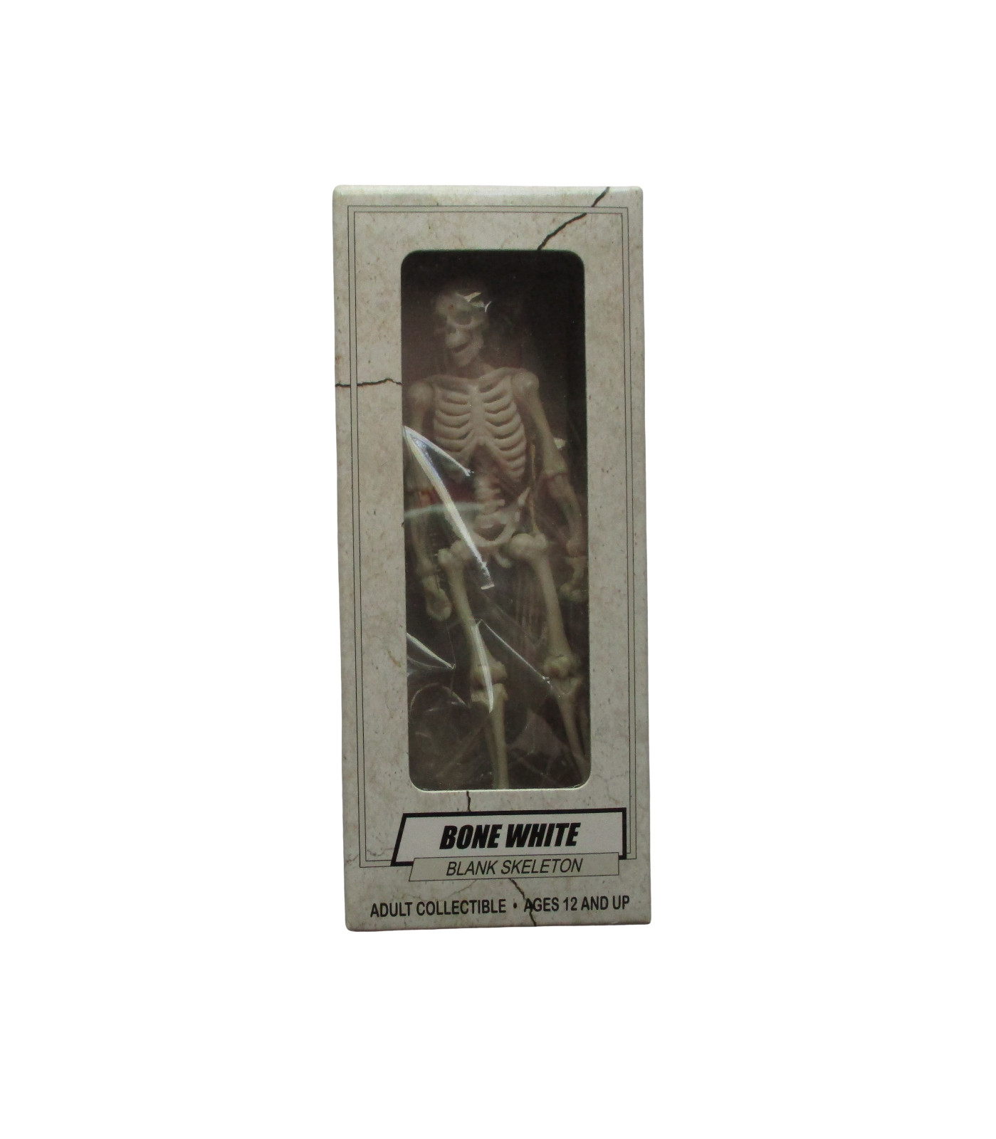 Bone White Skeleton Vitruvian HACKS Blank Action Figure 3 3/4&Prime; Boss Fight