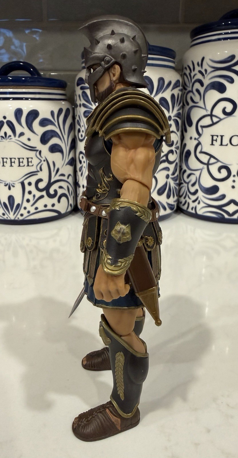 XesRay Studio Combatants Fight For Glory Medocus Reaper CUSTOMIZED 1:12 Figure