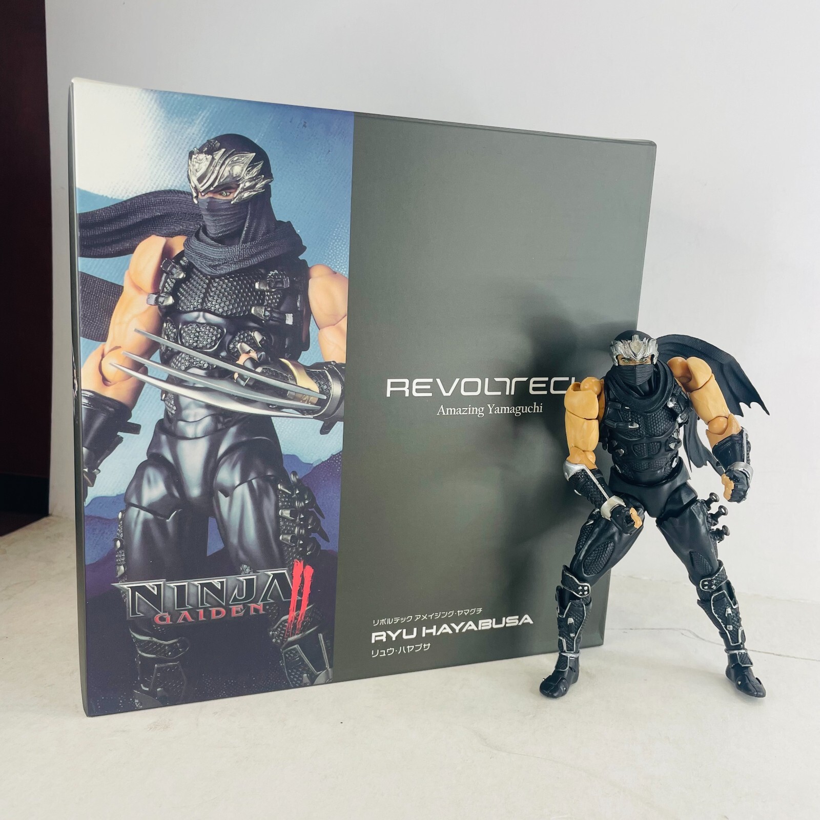 Ninja Gaiden 2 Ryu Hayabusa 6&Prime; Action Figure Revoltech Amazing Yamaguchi Toys