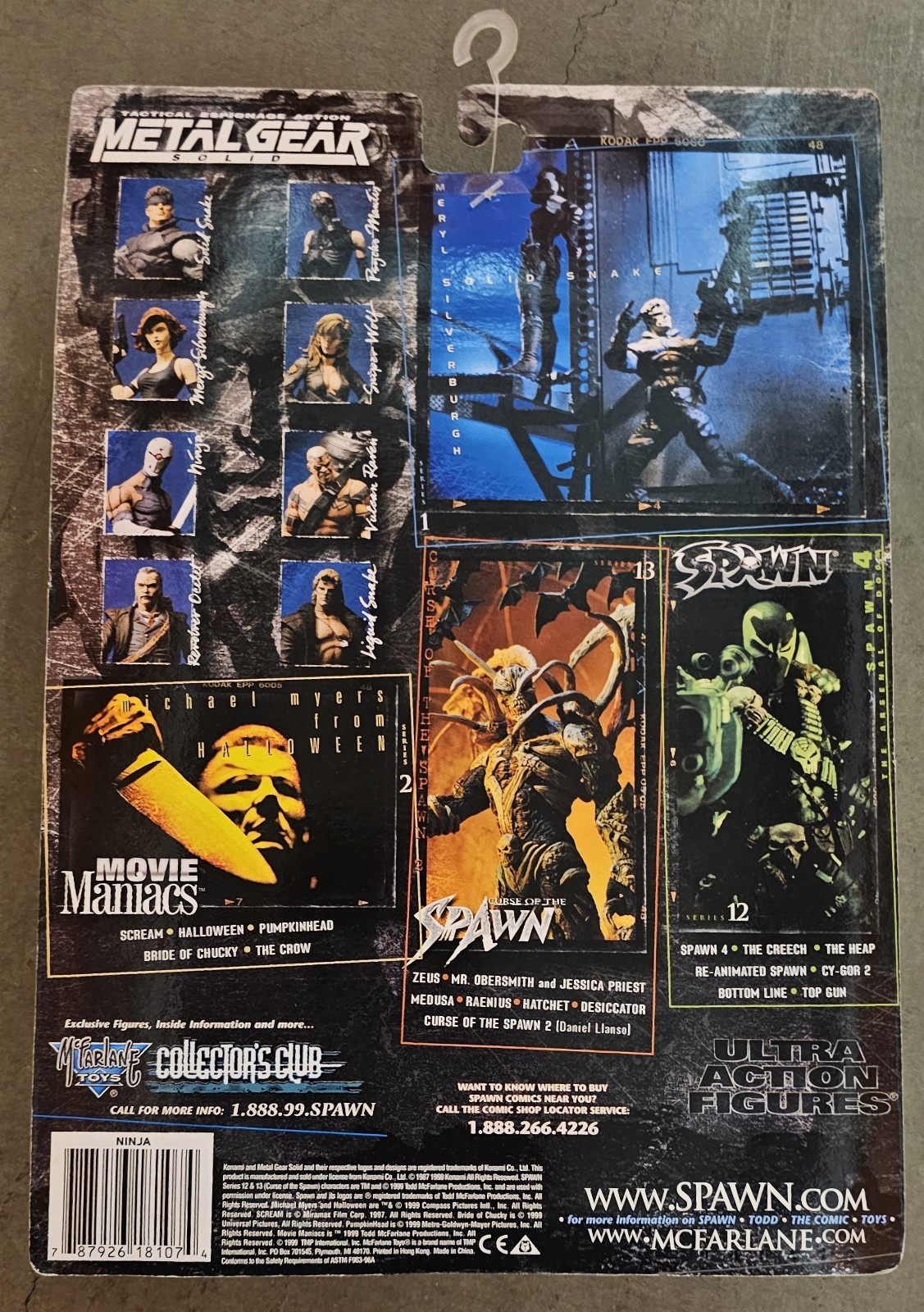 Metal Gear Solid Ninja Tactical Espionage Action Figure NEW SEALED