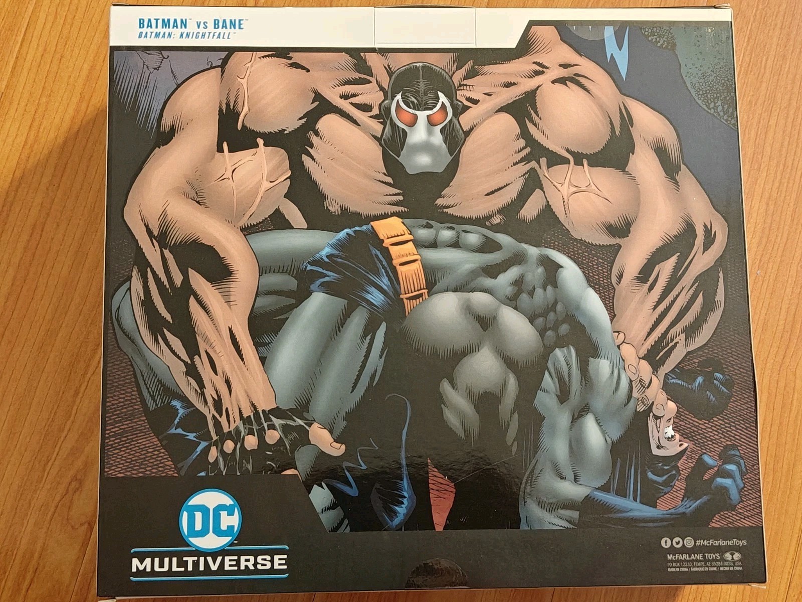 McFarlane DC Multiverse Batman vs Bane: Knightfall 2 Pack & Batman Knightfall