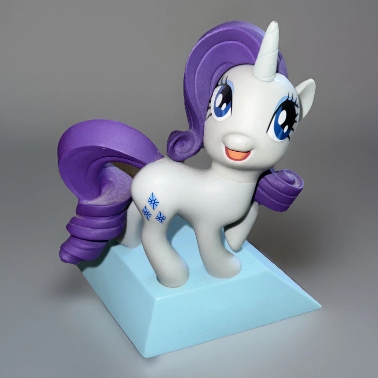 My Little Pony Rarity Piggy Bank Vinyl Figure Rare Diamond Select Toys 7&Prime; 2014