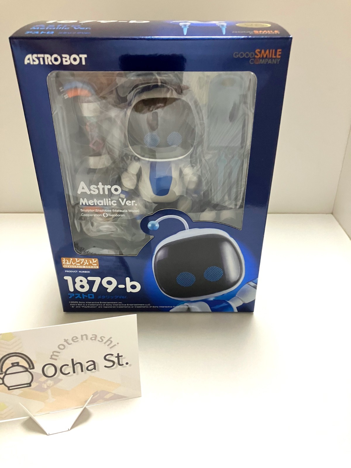 Astro Bot Nendoroid 1879-b Metallic Ver. Figure Good Smile Company