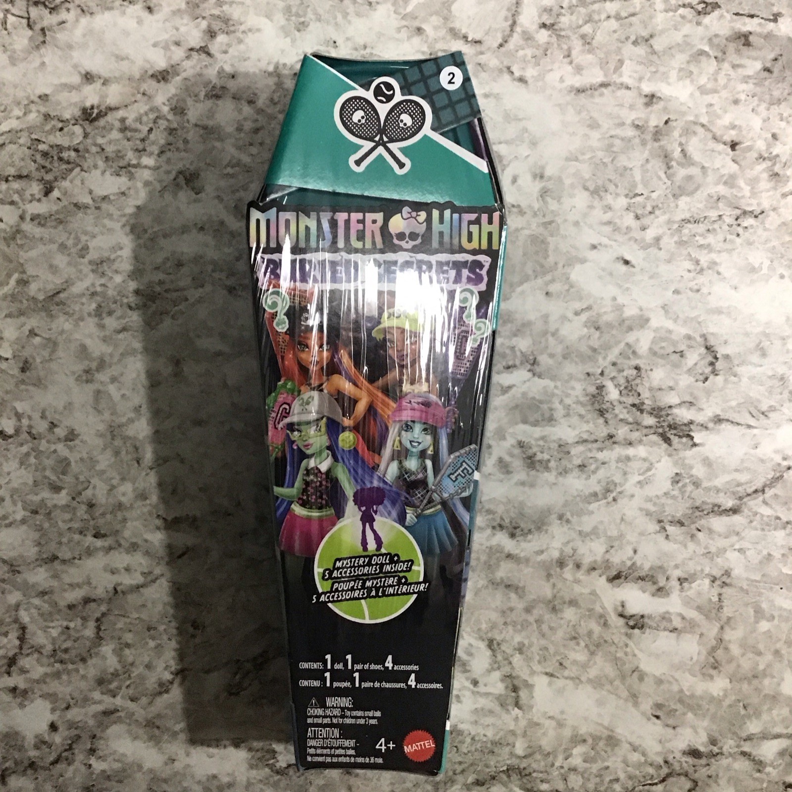Monster High Buried Secrets MYSTERY – 11&Prime; Doll 1 Pair Of Shoes 4 Accessories NEW