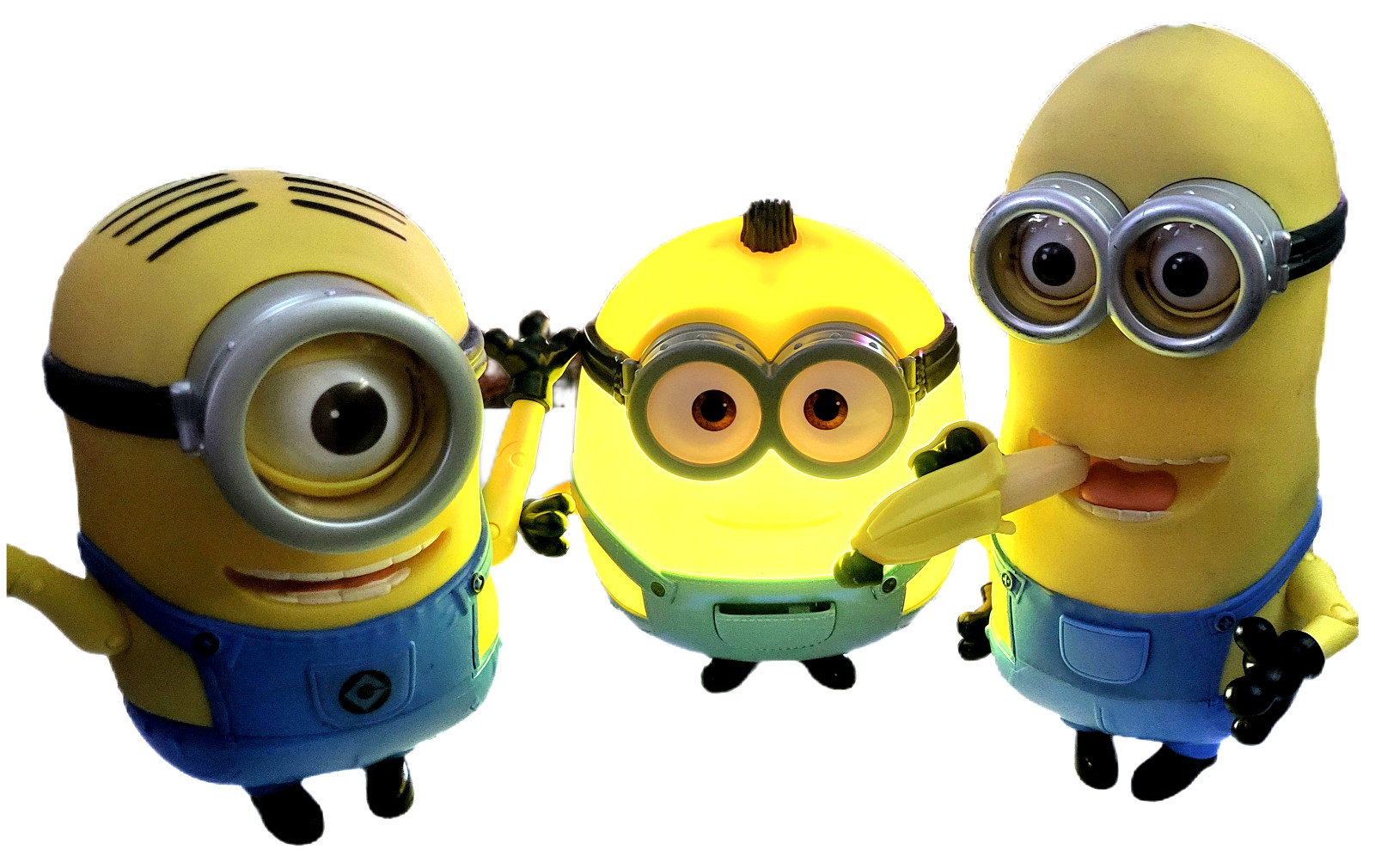 3 Interactive Minions – Otto, Stuart and Kevin