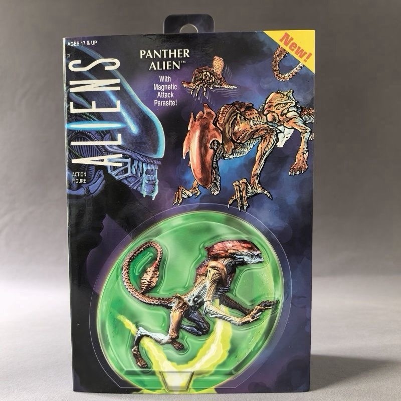 NECA Aliens Panther Alien Series 13 Magnetic Attack Parasite 7 Inch NIB