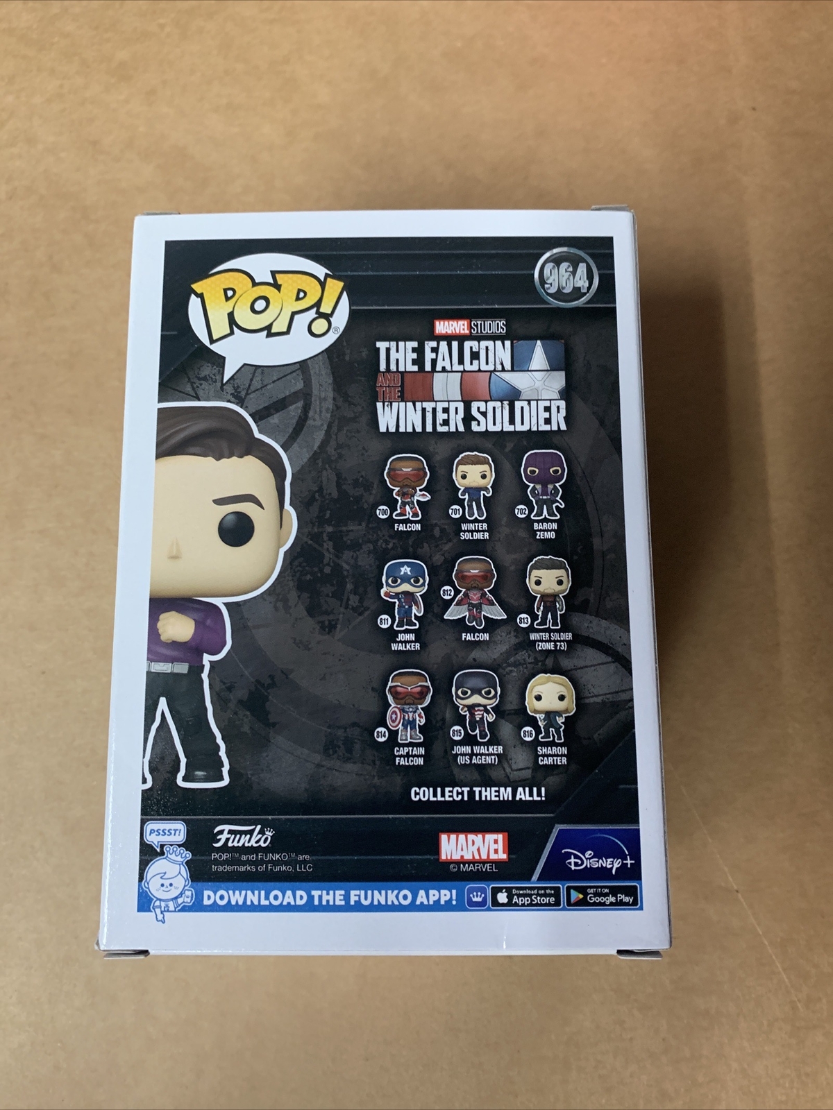 Funko POP! Marvel The Falcon & Winter Soldier Baron Zemo #964 Vinyl Figure