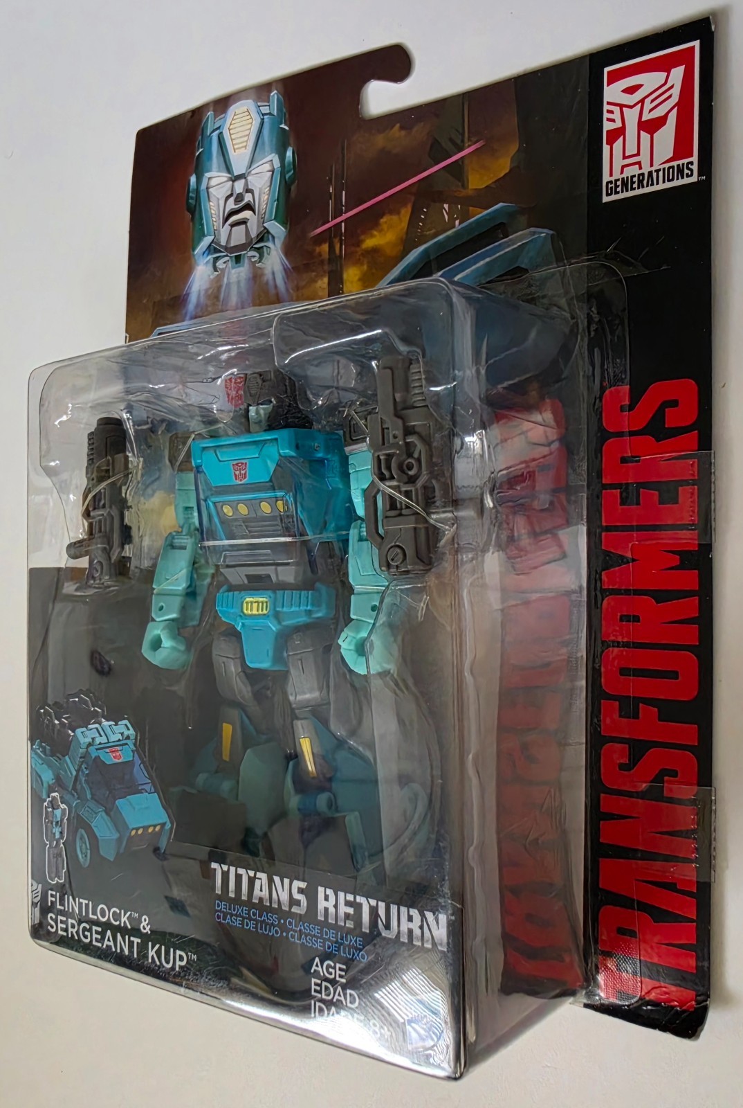 Transformers Autobot Titans Return Sergeant Kup & Flintlock Hasbro Sealed New