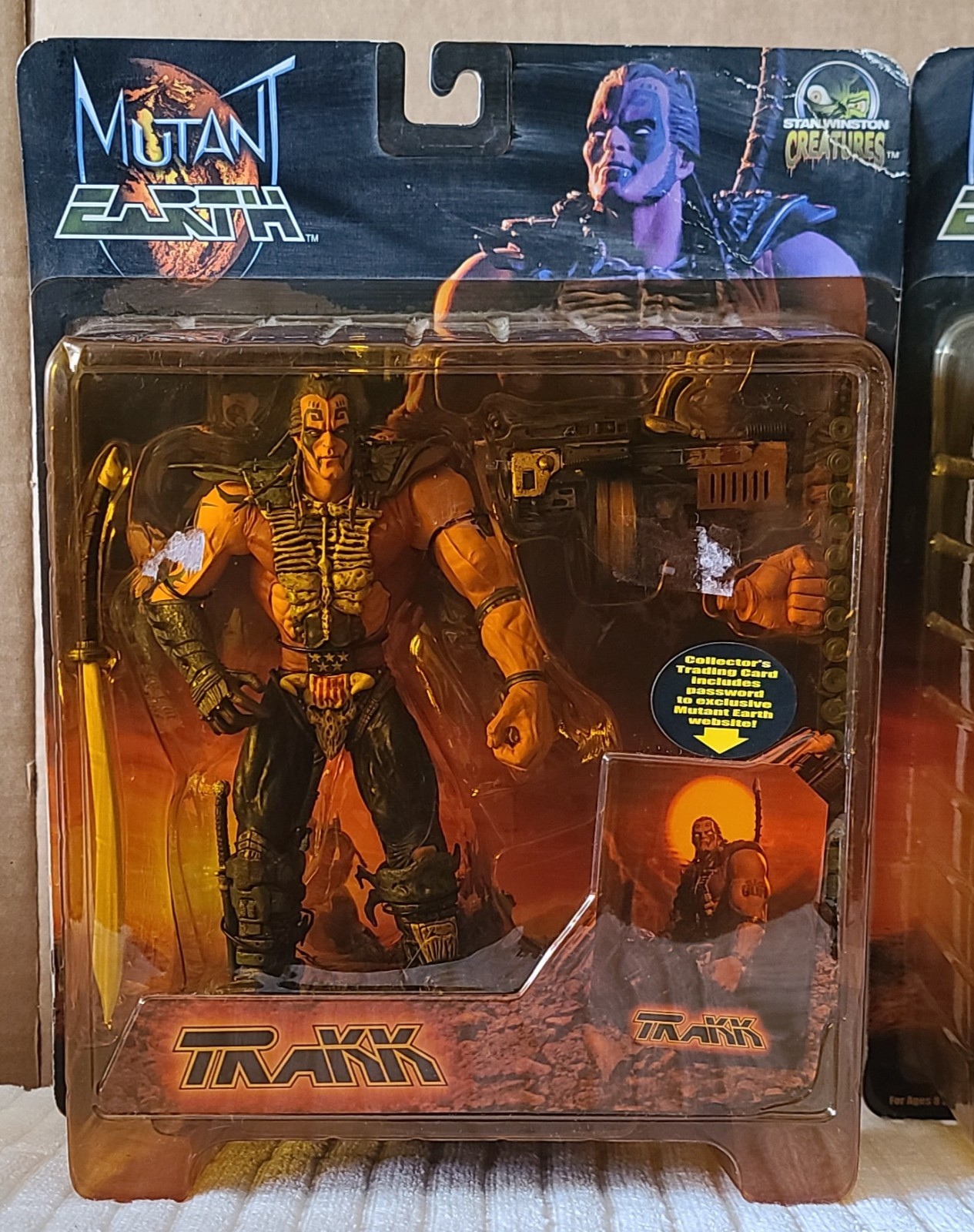 Stan Winston Creatures Mutant Earth Gallowz & Trakk 7&Prime; Action Figure
