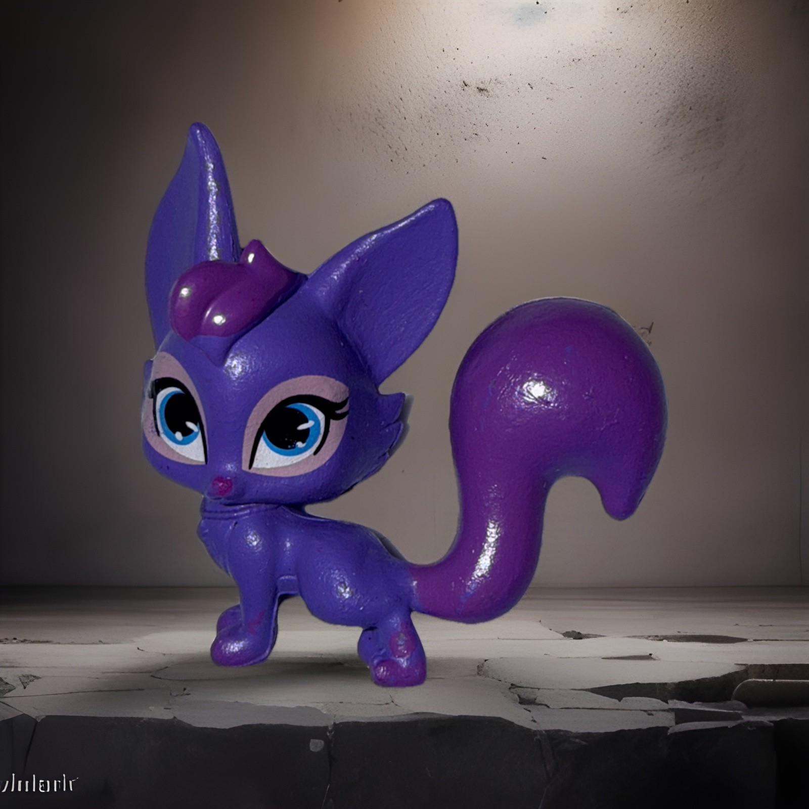 Viacom Shimmer And Shine Parisa Cat Figure Mini Toy