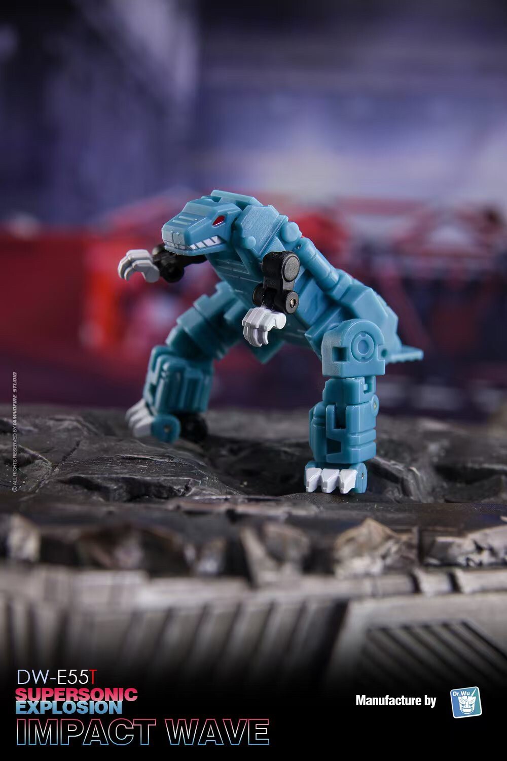 Dr.Wu DW-E55T IMPACT WAVE SUPERSONIC EXPLOSION Decibel 7cm Mini Action Figure