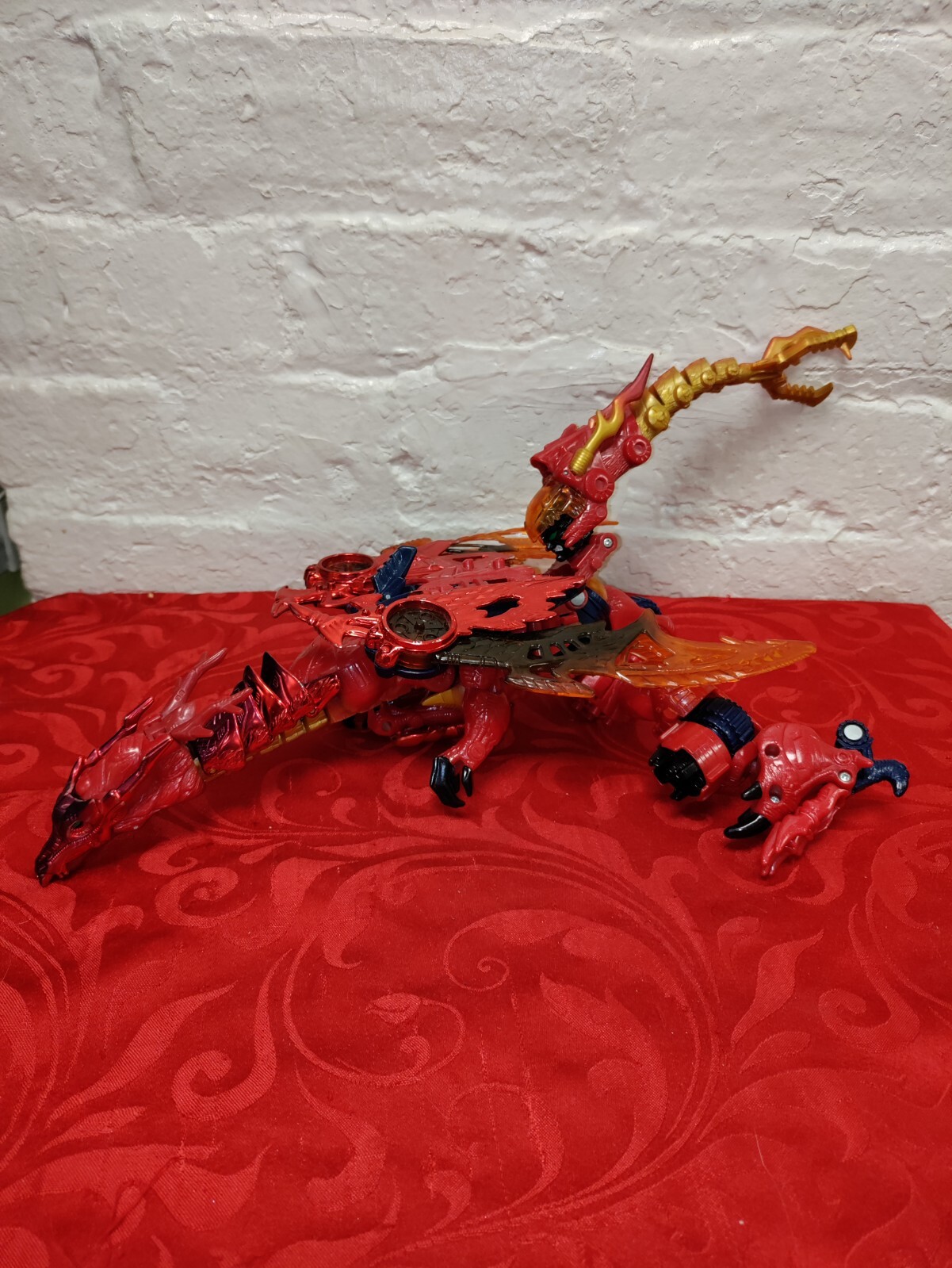Transformers Beast Wars Transmetal 2 Megatron Dragon For Parts Incomplete Figure